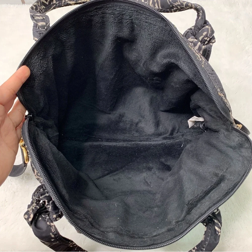 Marc by Marc Jacobs Women's Laptop Black/Cream Floral Messenger Bag